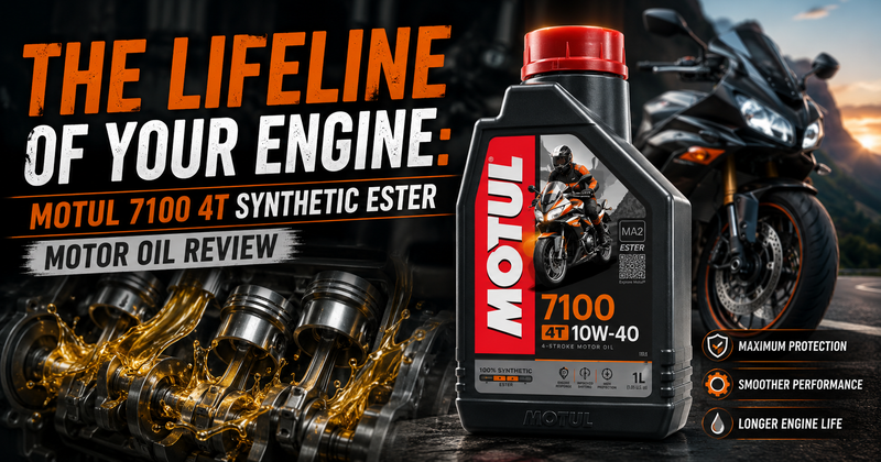 Motul 7100 4T Synthetic Ester Motor Oil Review