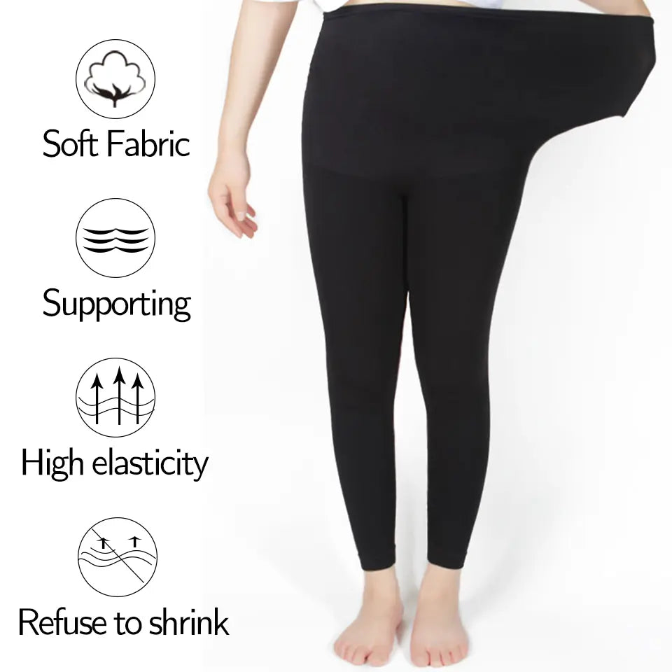High Waist pregnancy Leggings Skinny Maternity clothes for pregnant women Belly Support Knitted Leggins Body Shaper Trousers