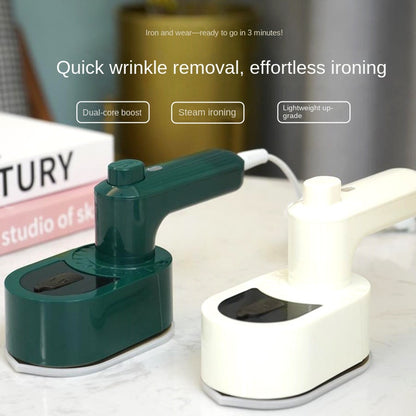Two-In-One 90% Off Stack Garment Ironing Machine Handheld Convenient Electric Iron Mini Home Travel Ironing Artifact