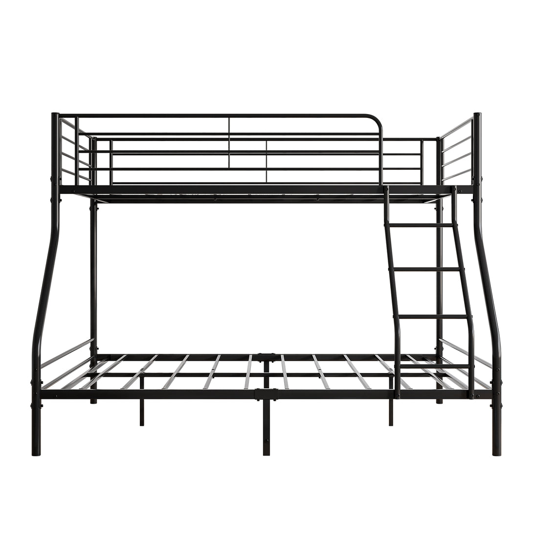 Easy Assembly Heavy Duty Twin Sized Full Metal Bunk Bedframe with Ladder_7