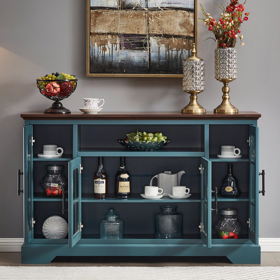 Sideboard Buffet Table with 4 Doors_3