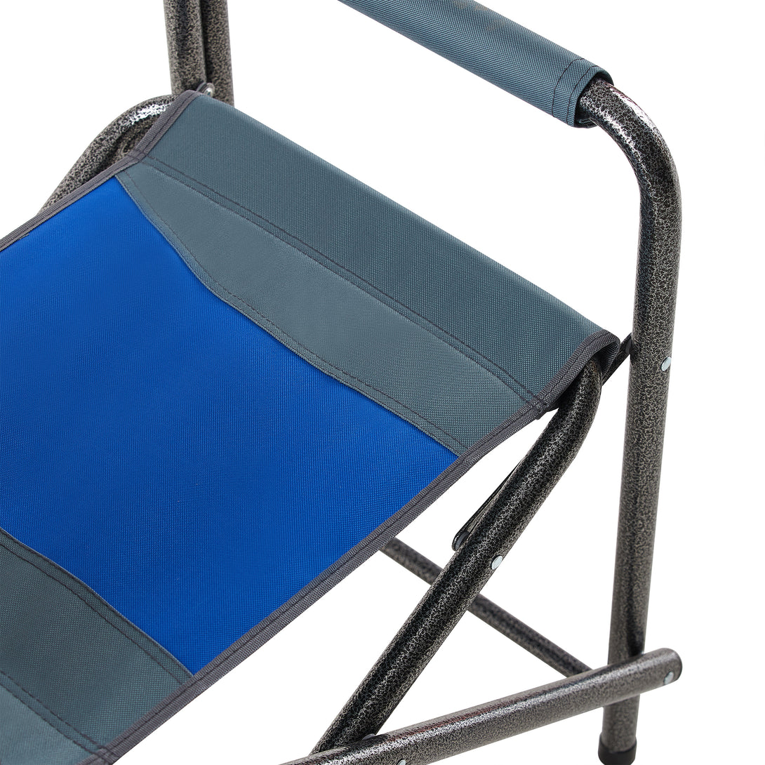 Aluminum Folding Outdoor Camping Director’s Chair with Storage Pockets_15