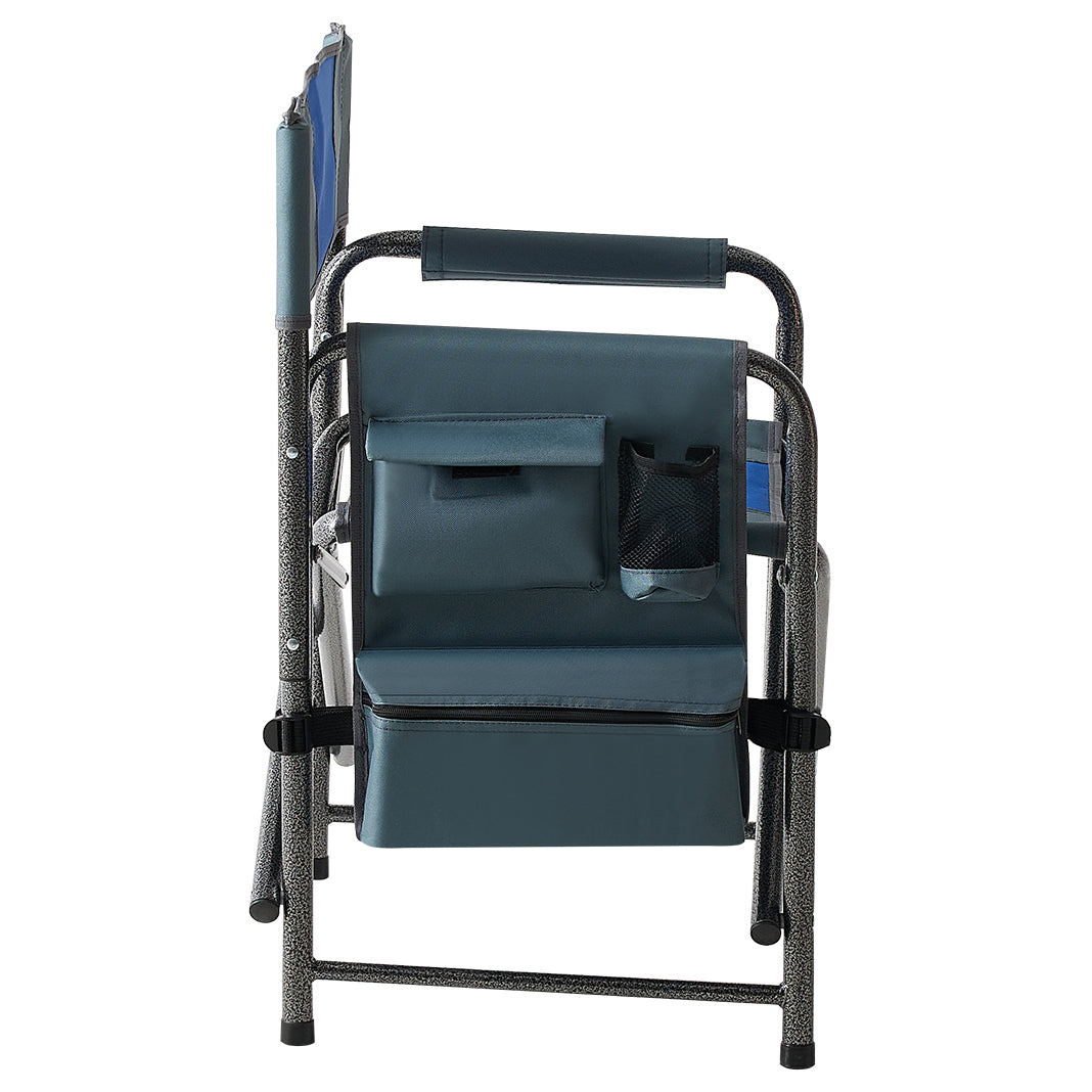 Aluminum Folding Outdoor Camping Director’s Chair with Storage Pockets_8