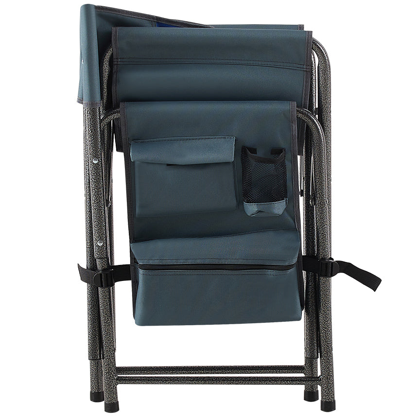 Aluminum Folding Outdoor Camping Director’s Chair with Storage Pockets_12