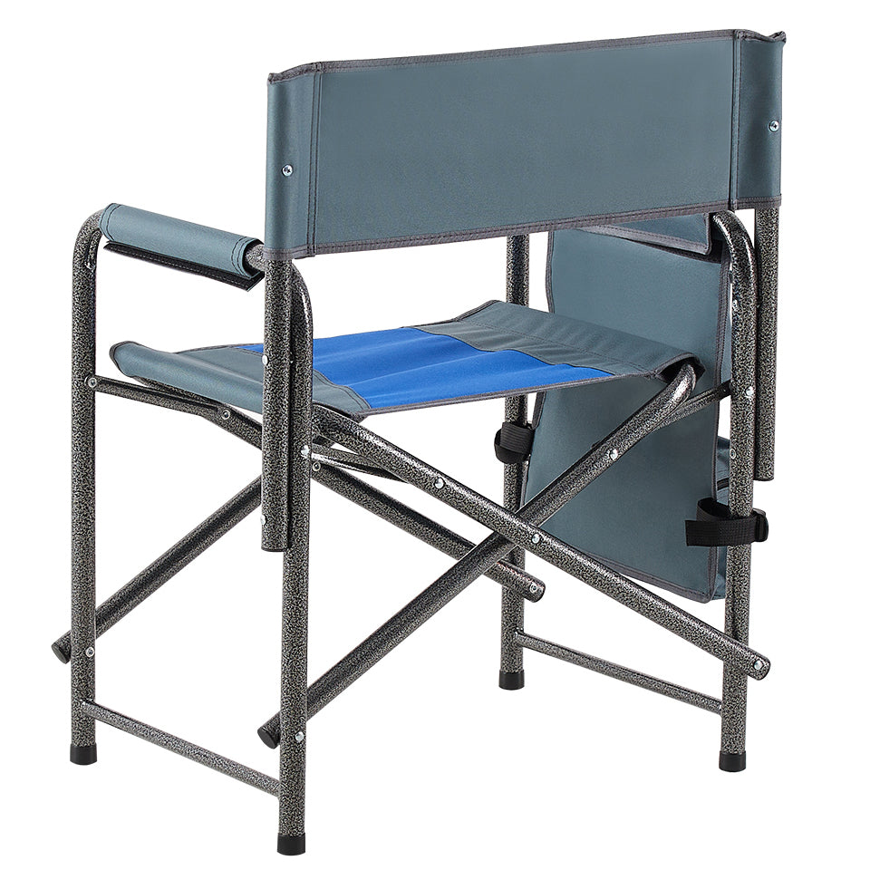 Aluminum Folding Outdoor Camping Director’s Chair with Storage Pockets_9