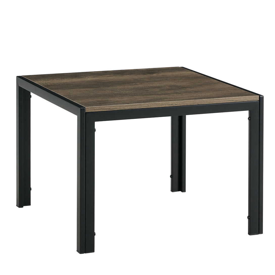 Set of 2 Modern Design Nesting Coffee Table Set with Wooden Finish- Oak Grey_10