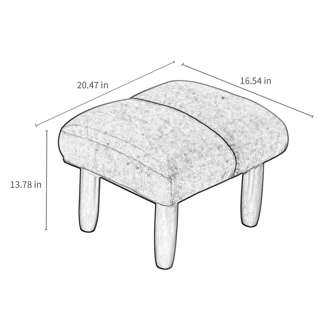 3 Adjustable Head Segments Single Sofa Reclining Japanese Style Leisure Accent Chair- Gray_31