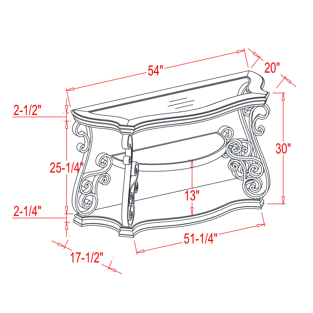 Three Layers Glass Table Top with Powder Coat Finish and Metal Legs- Brown_9