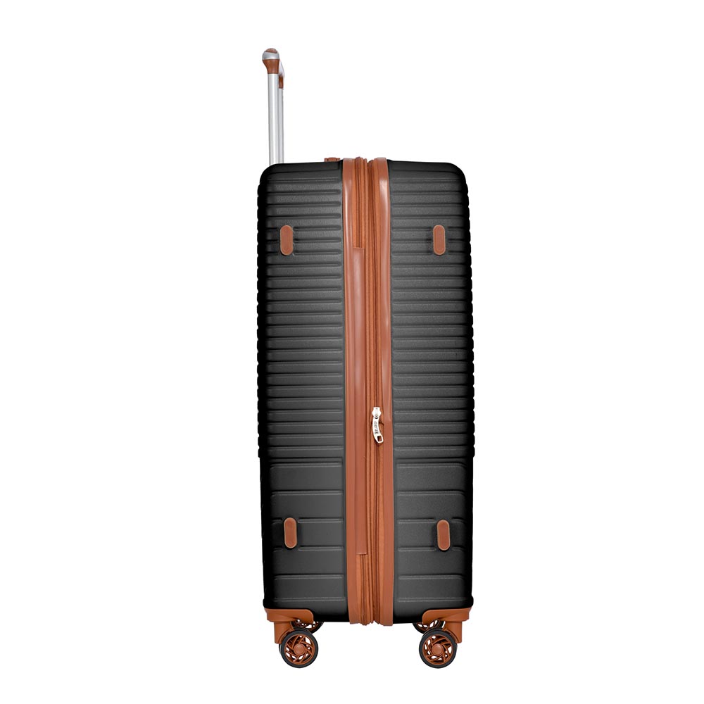 3-Piece Lightweight Hard-shell Luggage Set with Double Spinner Wheels and TSA Lock_4