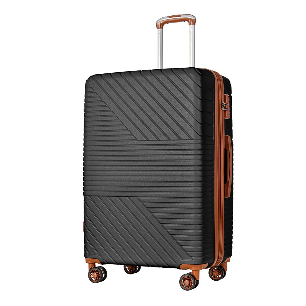 3-Piece Lightweight Hard-shell Luggage Set with Double Spinner Wheels and TSA Lock_5