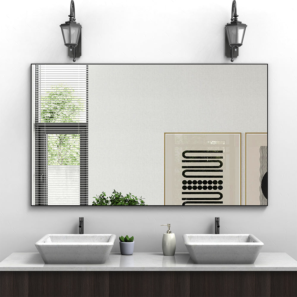 60x36 Inch Oversized Modern Bathroom Mirror_9