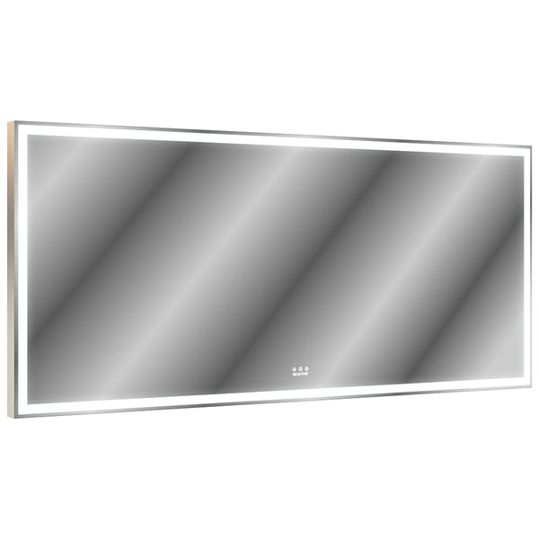 72x32 Inch Oversized LED Wall Mirror_0