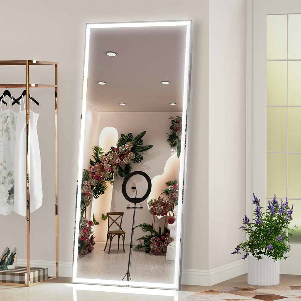 72x32 Inch Oversized LED Wall Mirror_8