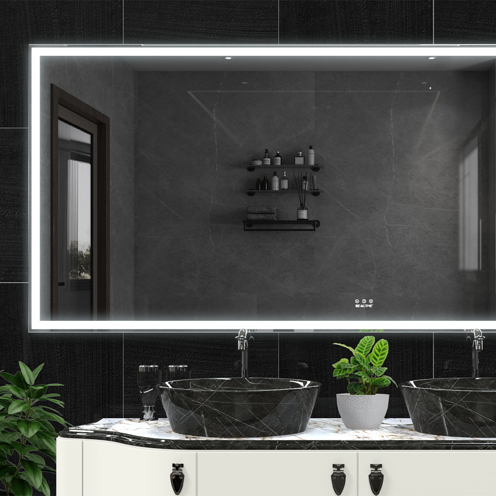 84x36 inches LED Bathroom Mirror_9