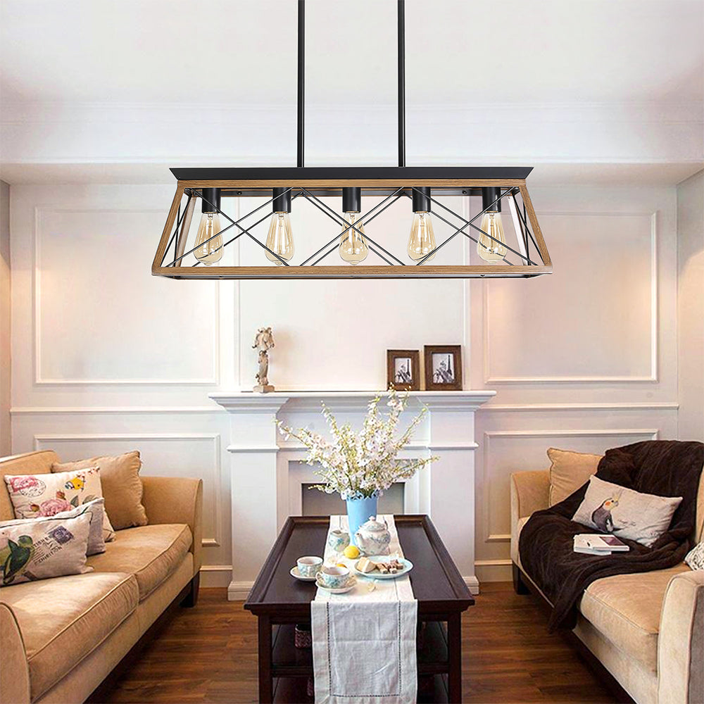 Farmhouse Chandeliers For Dining Room_4