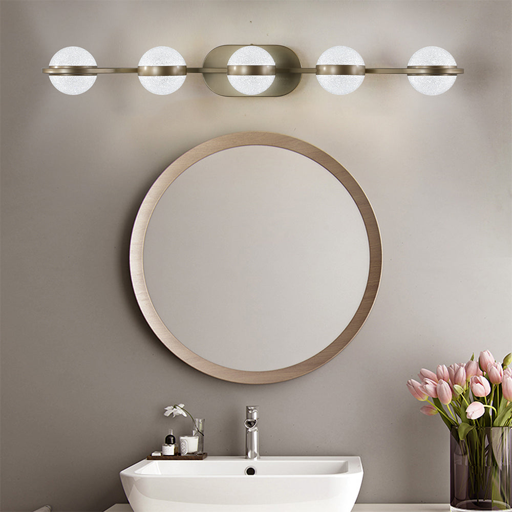 5-Bulb LED Vanity Lighting Fixture for Bathroom_1