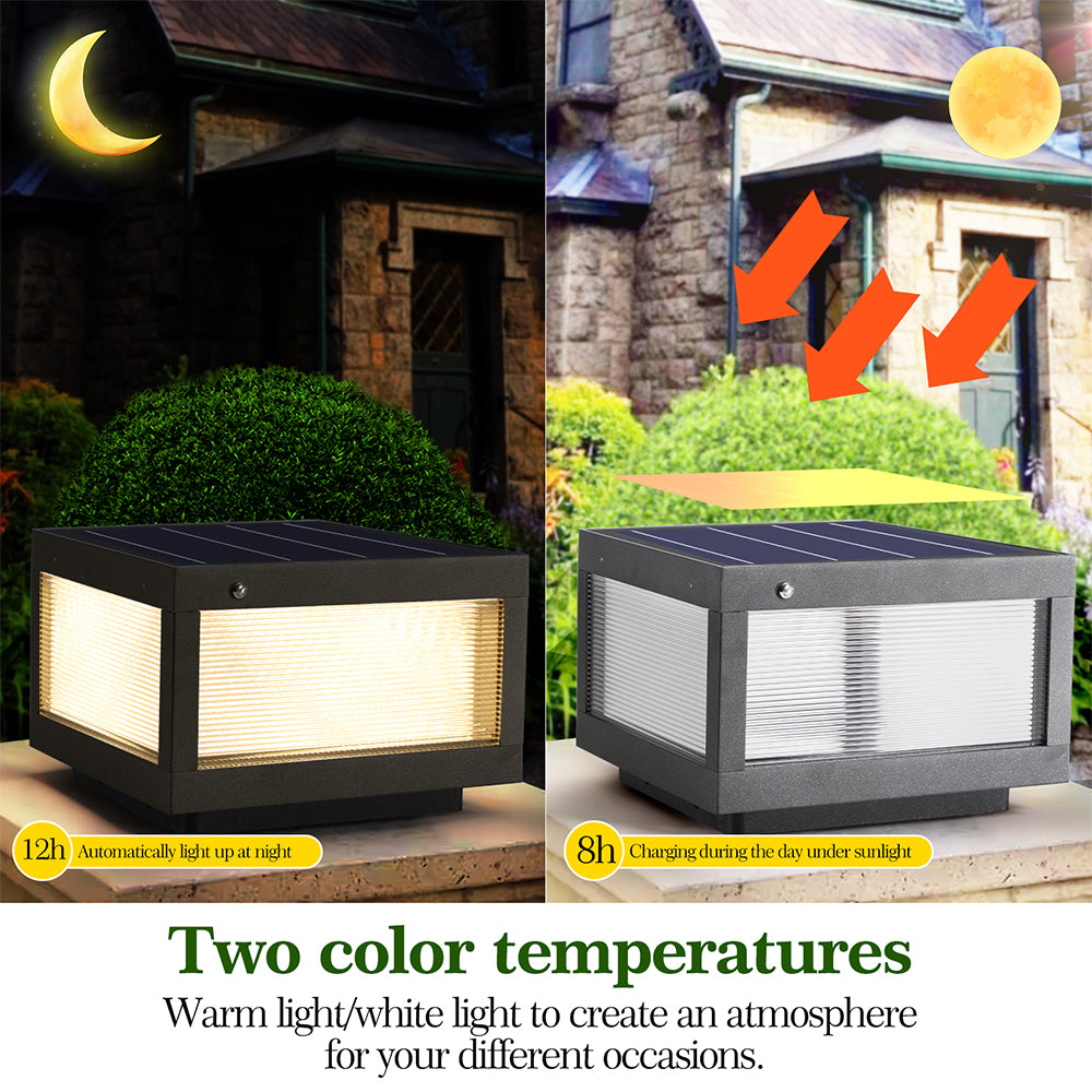 Solar Wall Lamp With Dimmable LED_8