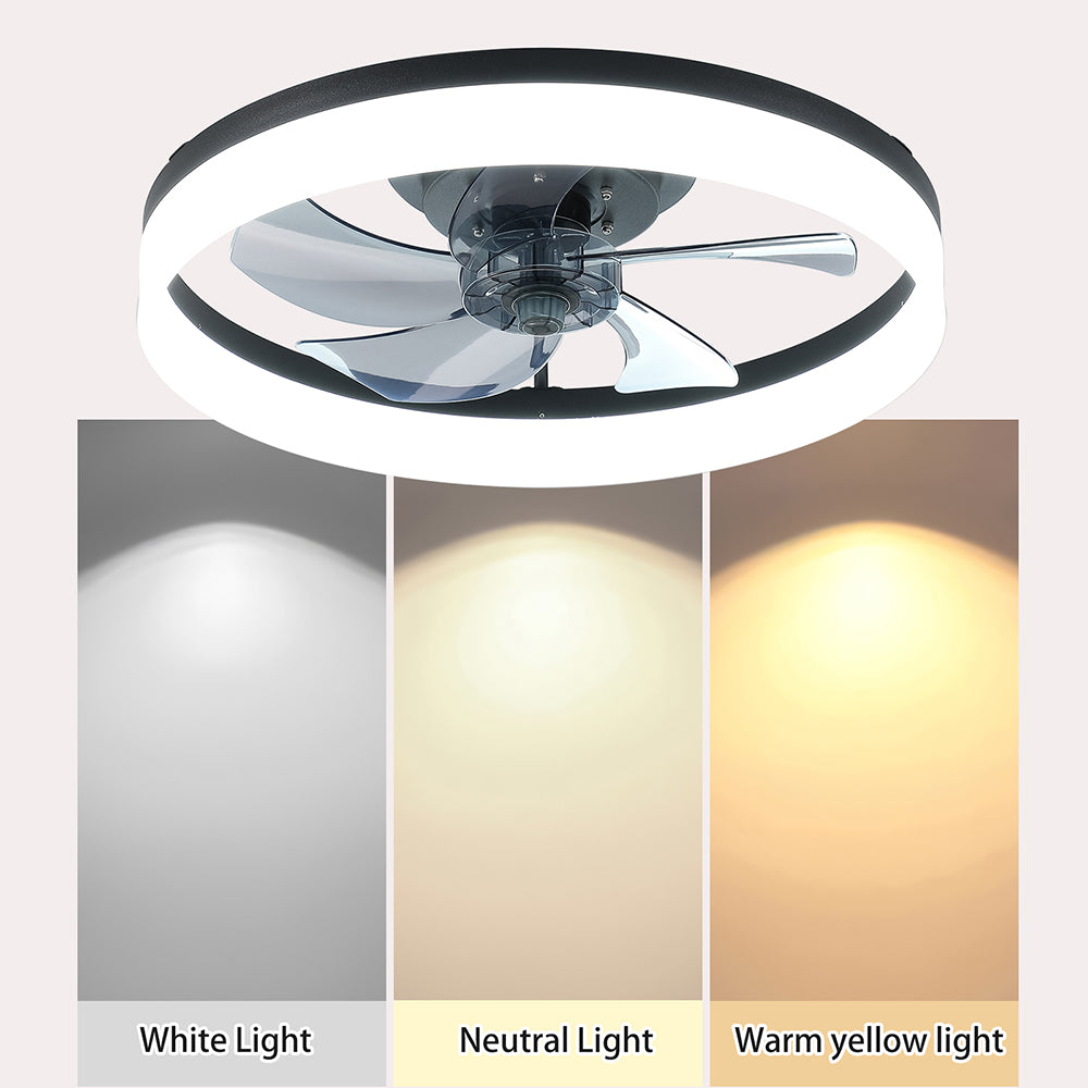 Ceiling Fan with Lights Dimmable LED_5