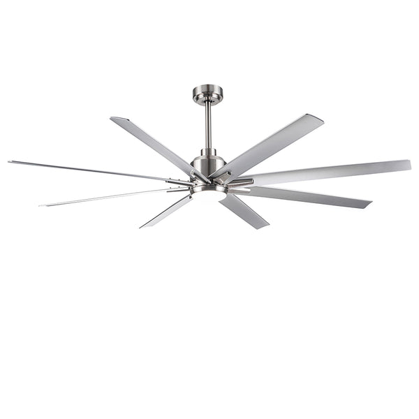 72-Inch LED Ceiling Fan with Brushed Nickel Finish_0