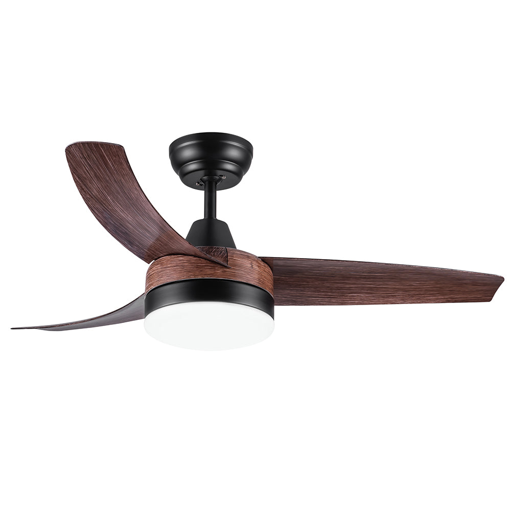 42-Inch Integrated LED Ceiling Fan Lighting - Brown Wood_7