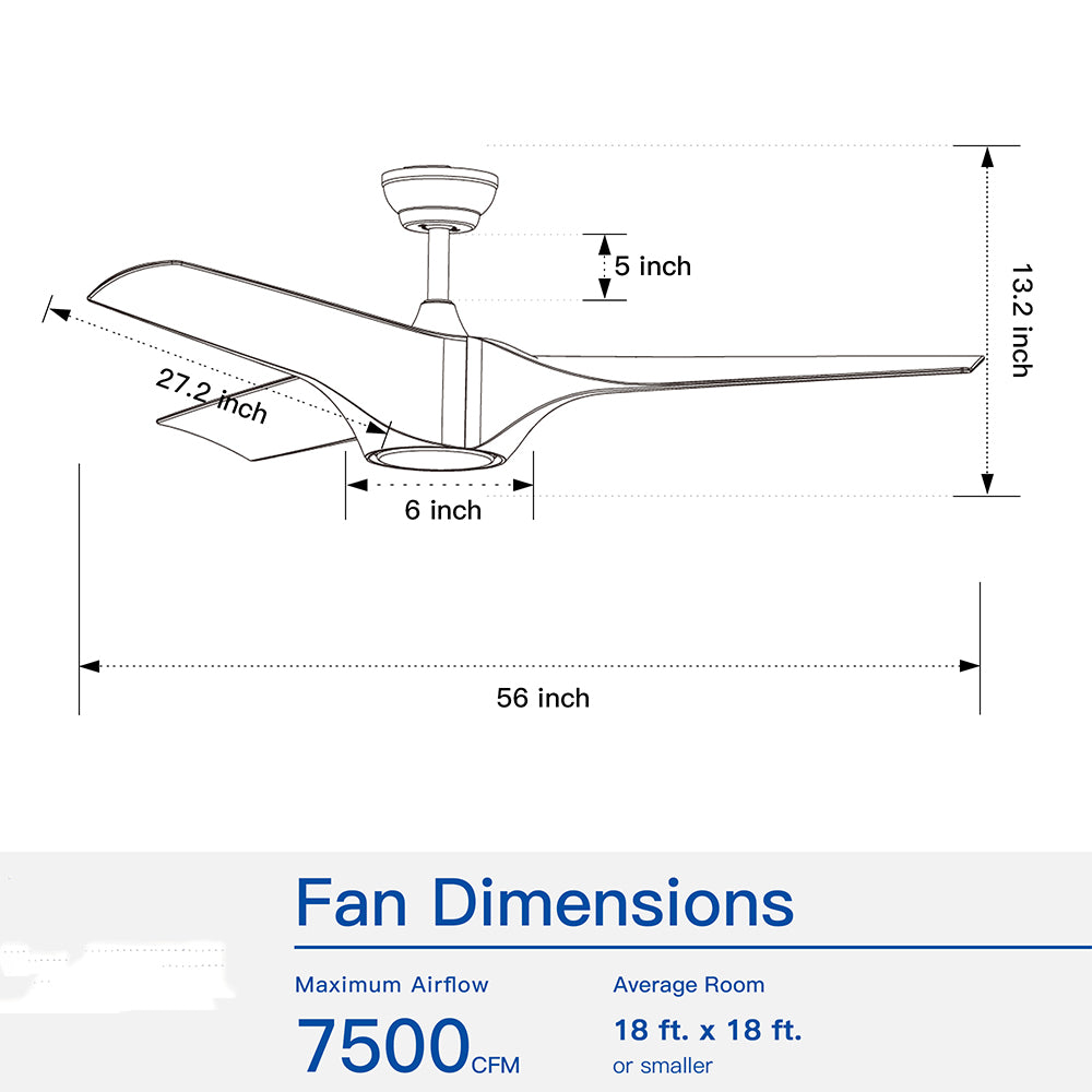 56-Inch Integrated LED Ceiling Fan_12