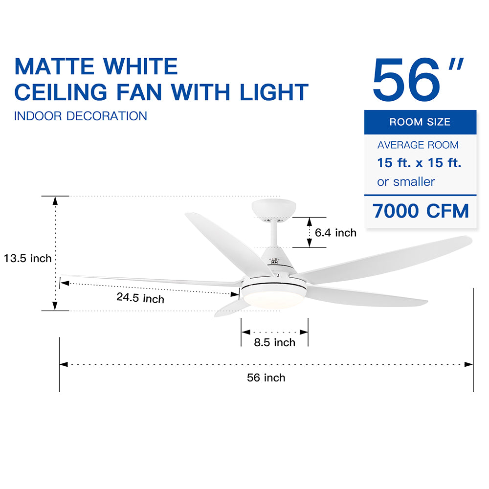 56-Inch Integrated LED Ceiling Fan Lighting_10