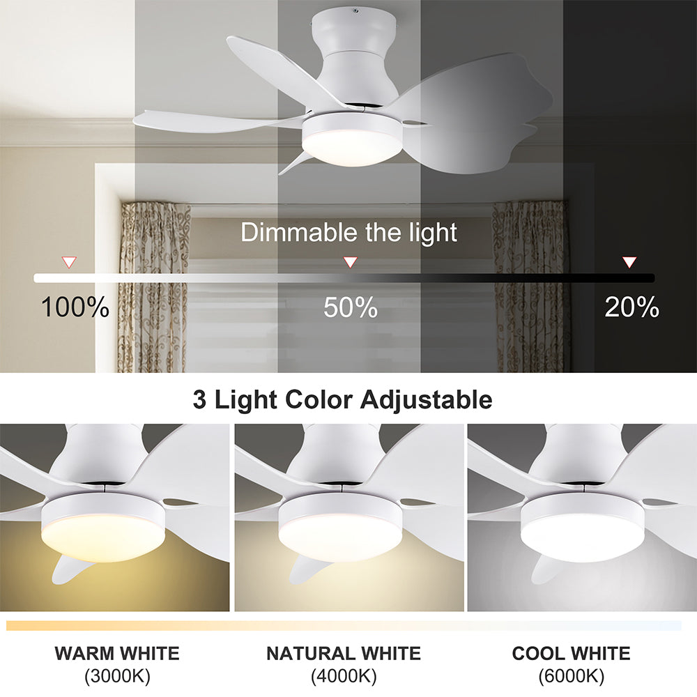 30-Inch Ceiling Fan Lighting for Small Kid's Room_11