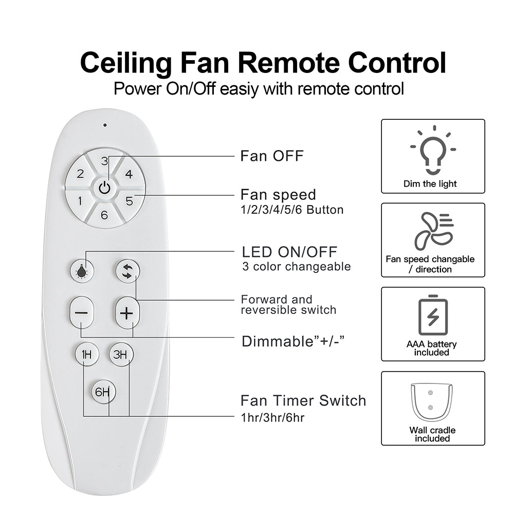 30-Inch Ceiling Fan Lighting for Small Kid's Room_10