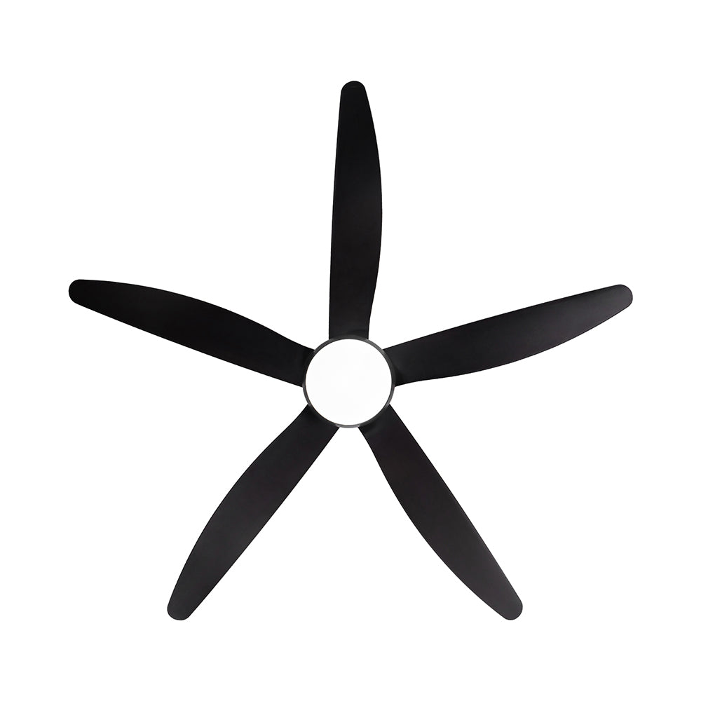 56-Inch Integrated LED Ceiling Fan Lighting - Black_1