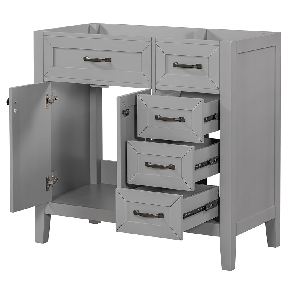 Bathroom Vanity Base - Grey_3