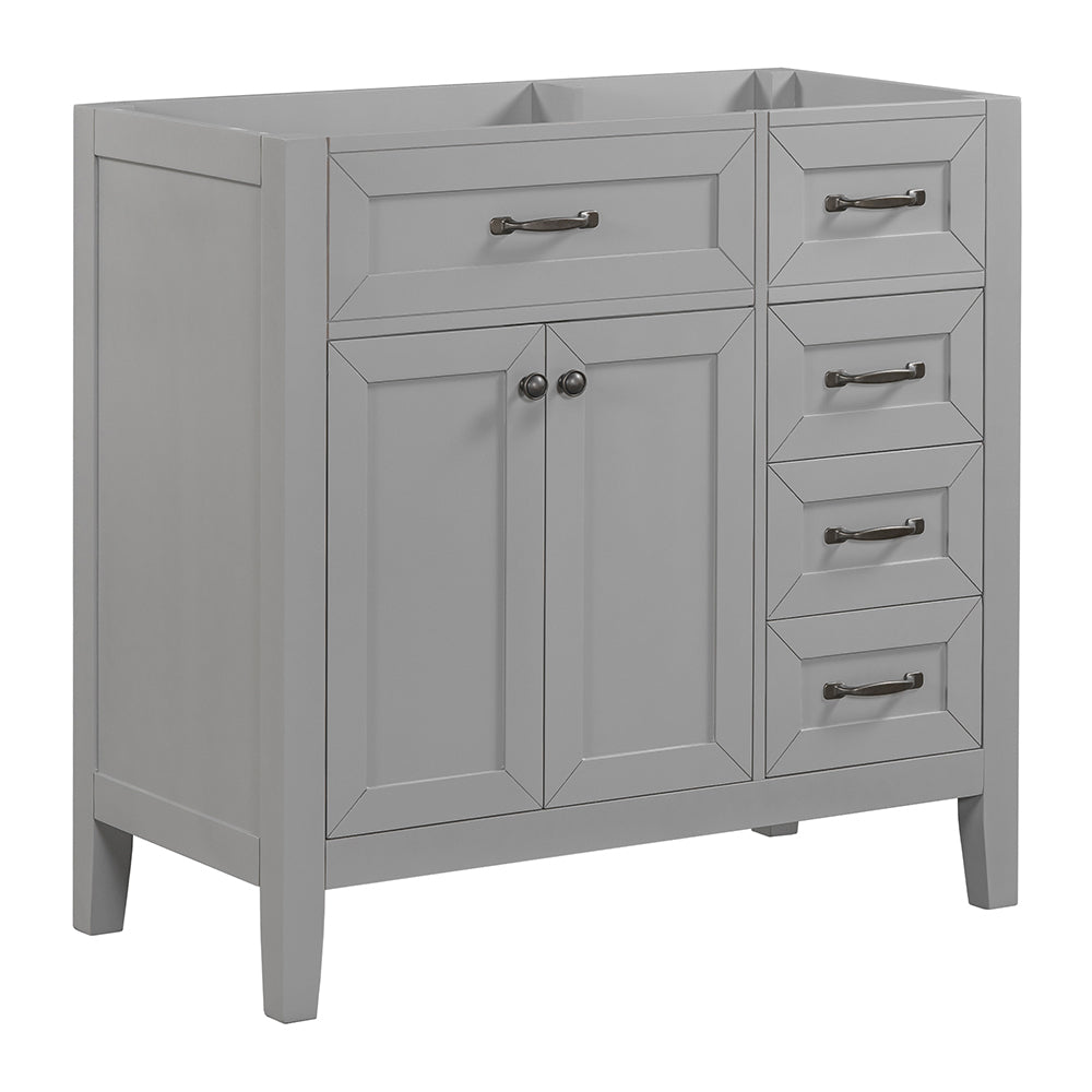 Bathroom Vanity Base - Grey_1