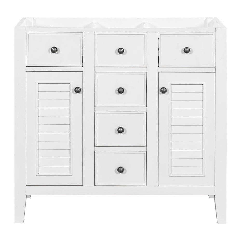 Bathroom Vanity Base  - White_1