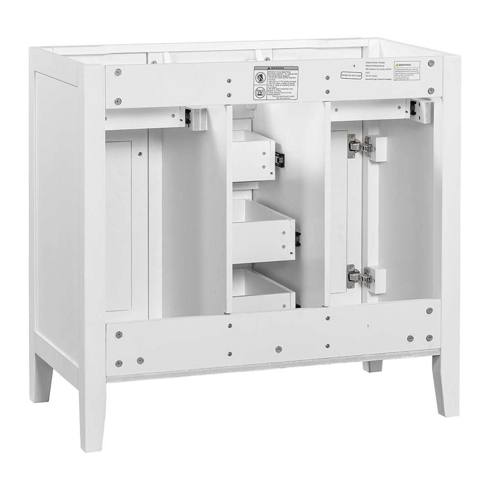 Bathroom Vanity Base  - White_6