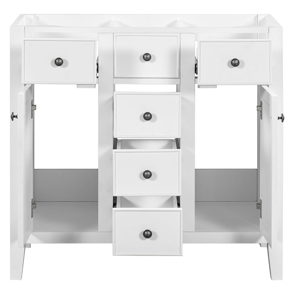 Bathroom Vanity Base  - White_3