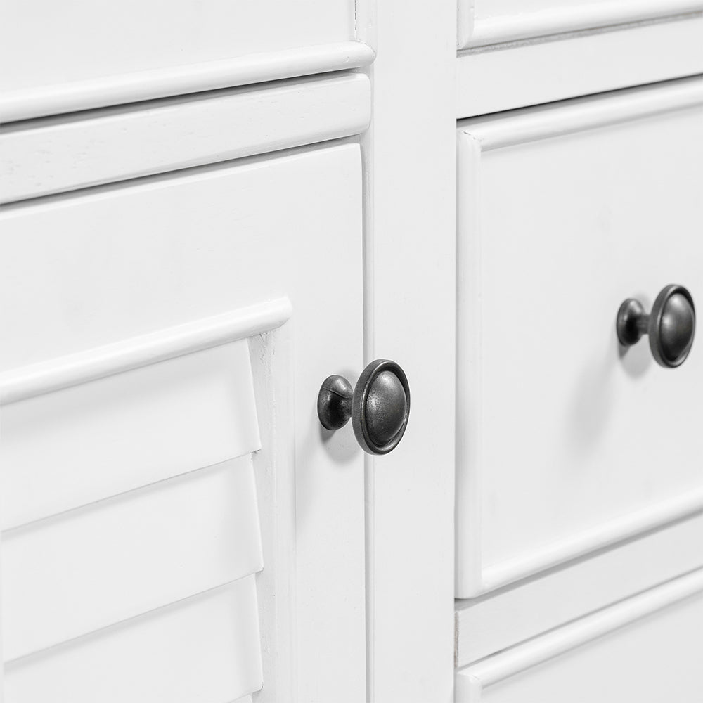 Bathroom Vanity with Ceramic Basin - White_9