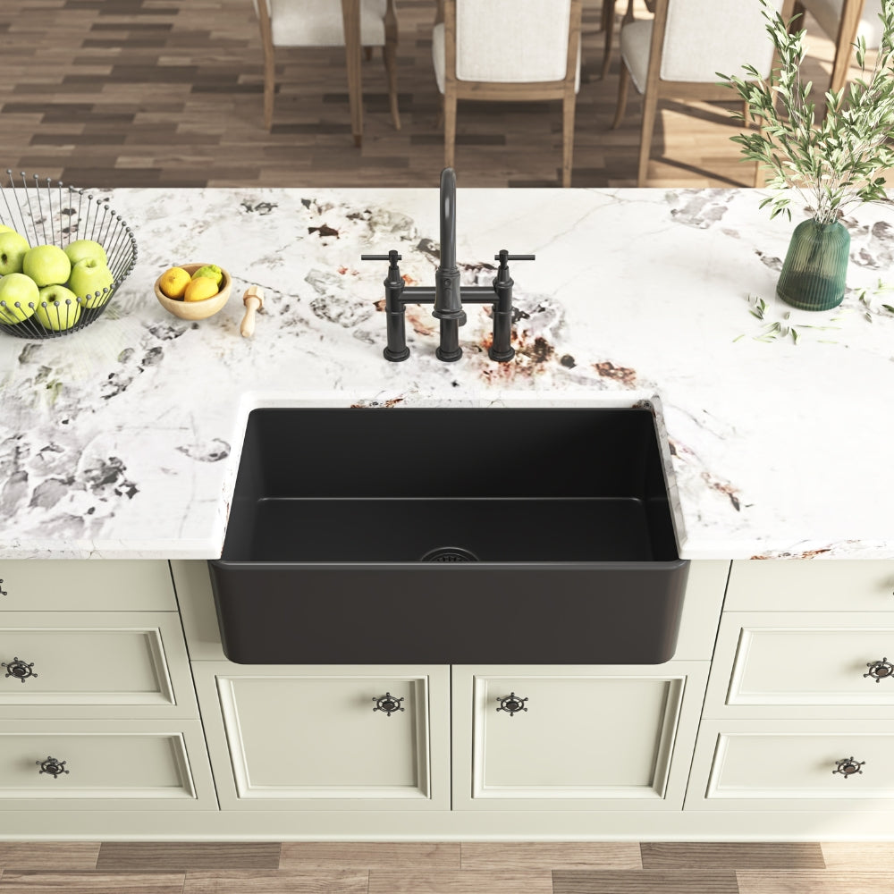 White 30-Inch Deep Undermount Farmhouse Kitchen Sink_3