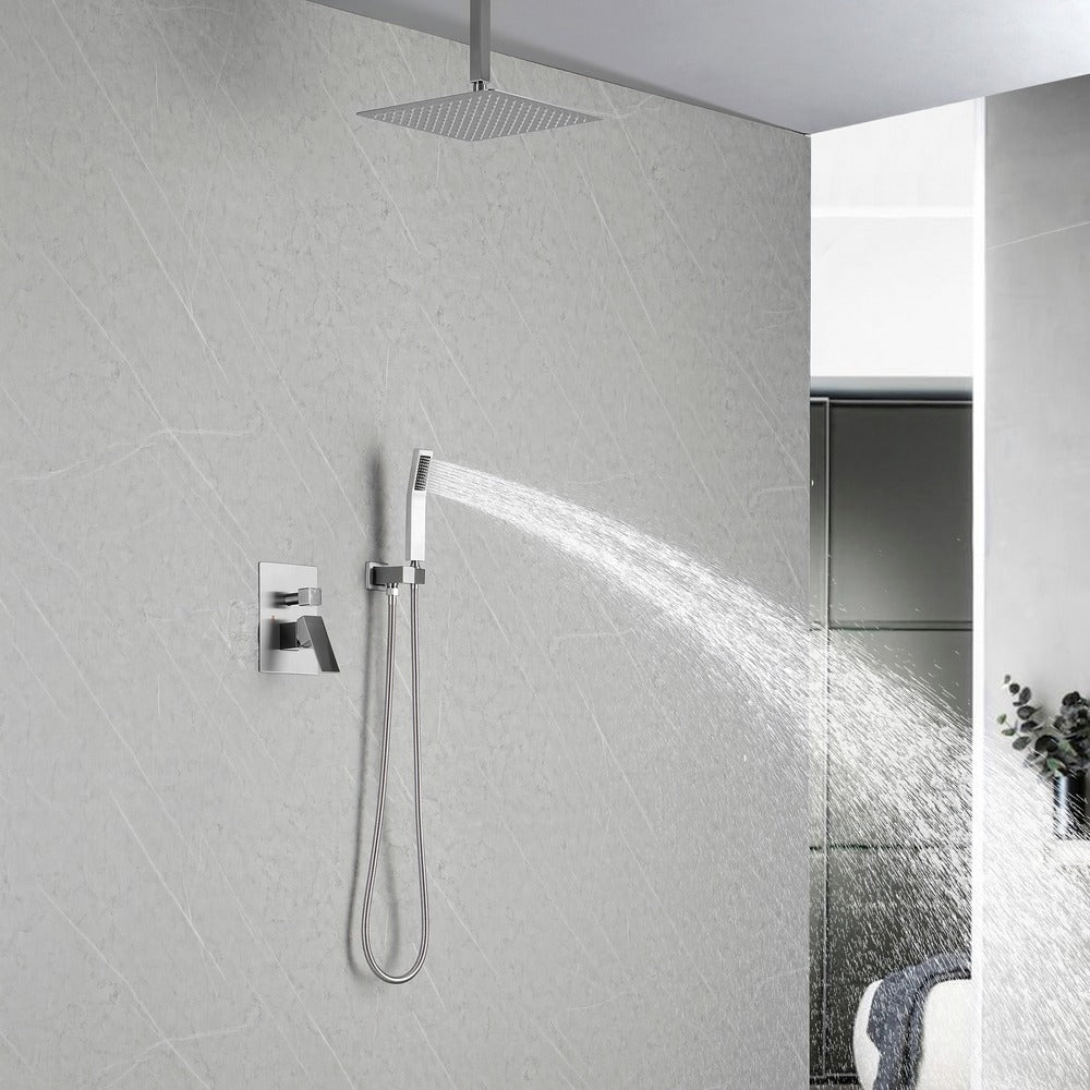 10 Inch Luxury Rain Shower Head Combo Set_7