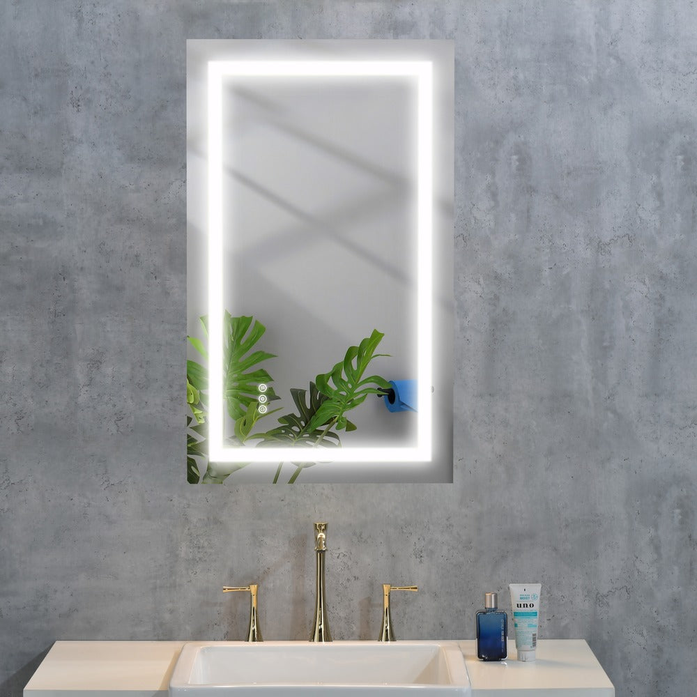 LED Bathroom Mirror Dimmable Anti-Fog Shatter-Proof_6