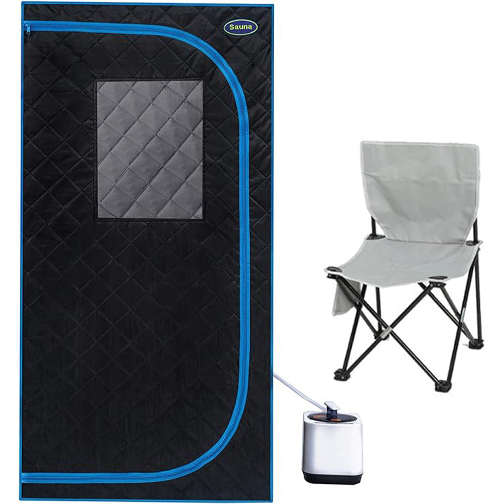 Full Size Portable Steam Sauna Tent with Remote_7