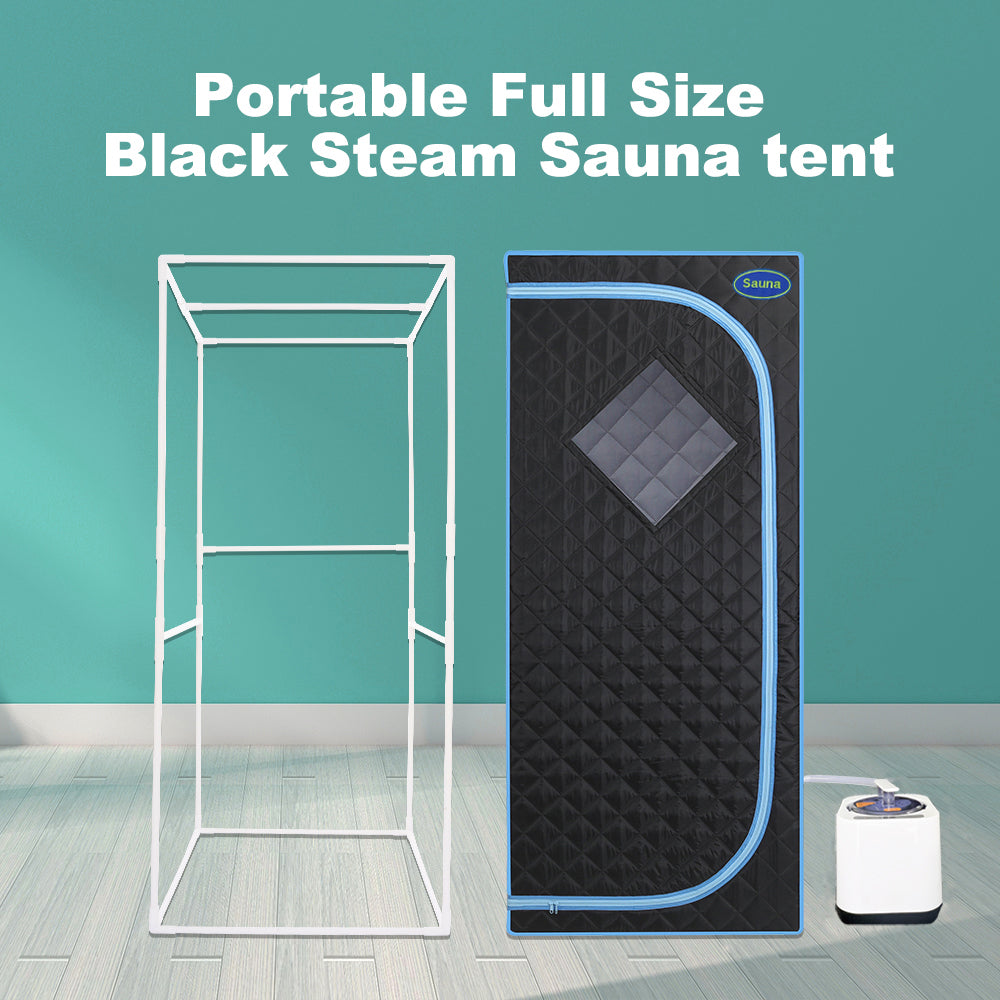 Full Size Portable Steam Sauna Tent with Remote_2