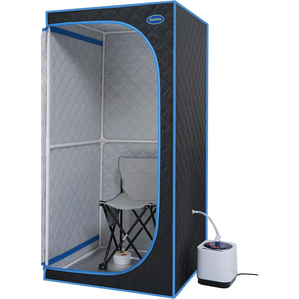 Full Size Portable Steam Sauna Tent with Remote_1