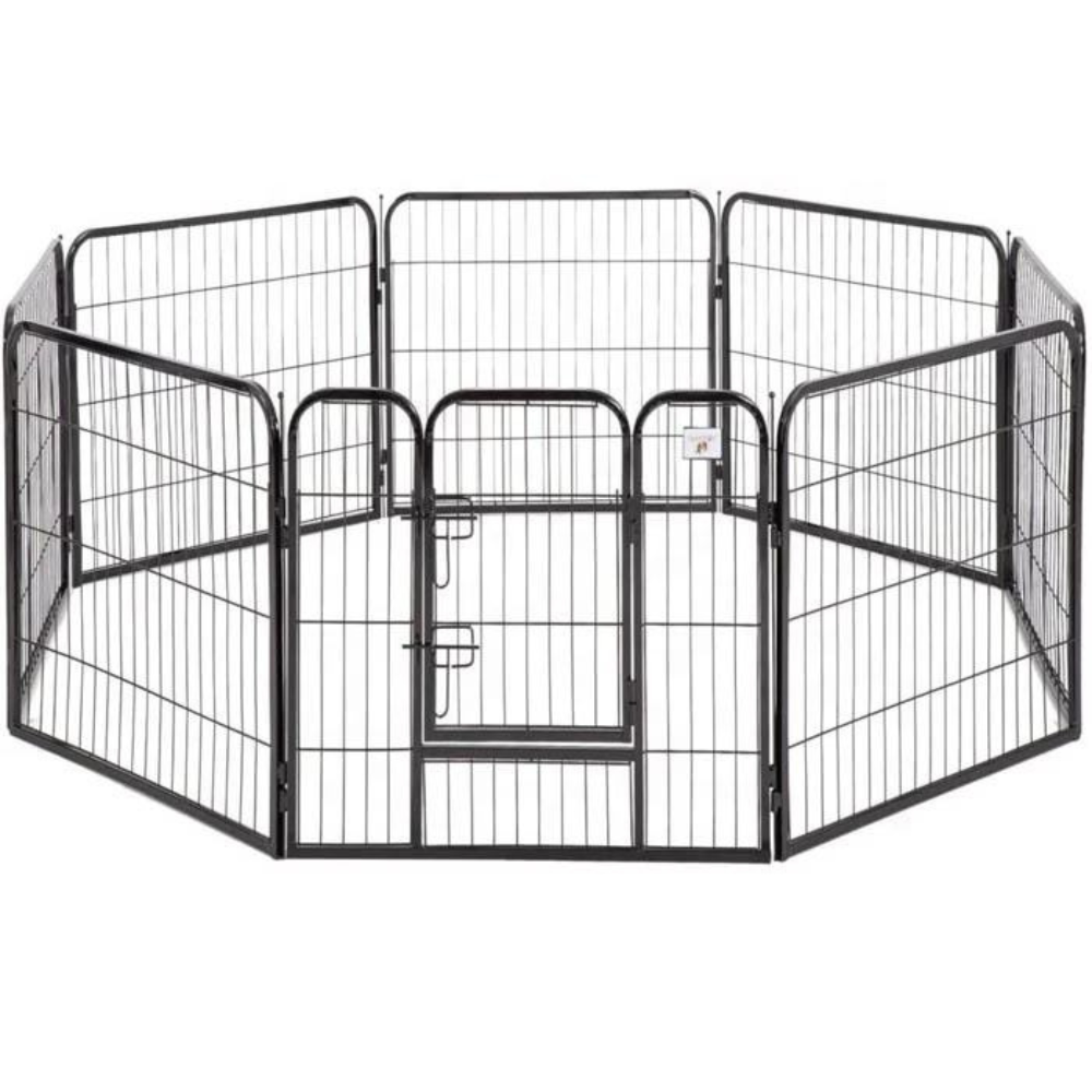 12 Panel Dog Playpen for Small Animals_4