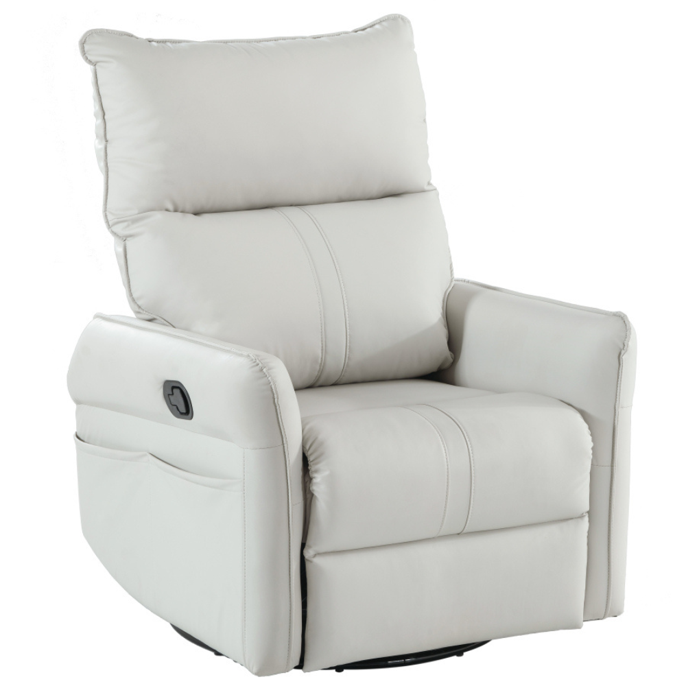 360° Swivel Rocker Recliner Chair with Side Pocket_6