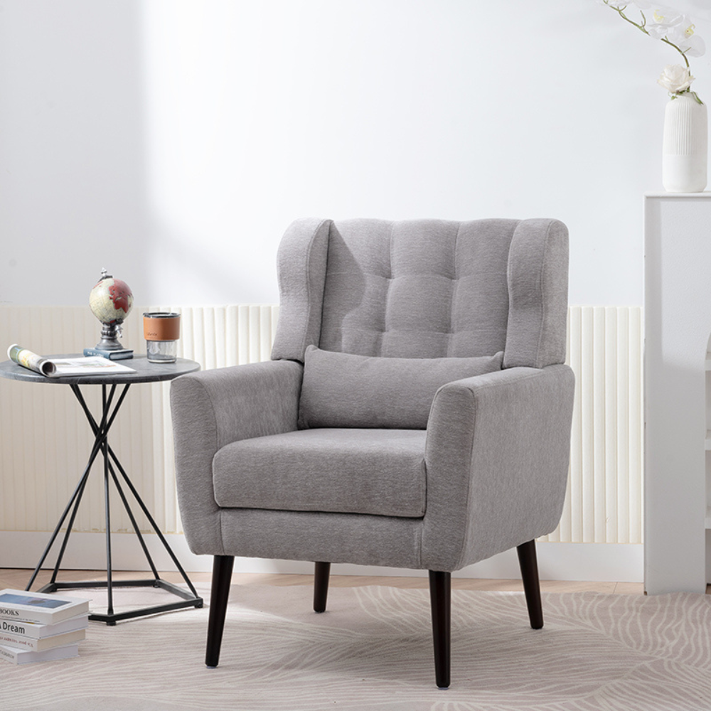 Chic Chenille Modern Accent Chair_2