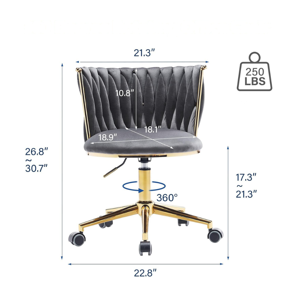 Adjustable Swivel Home Office Chair_5