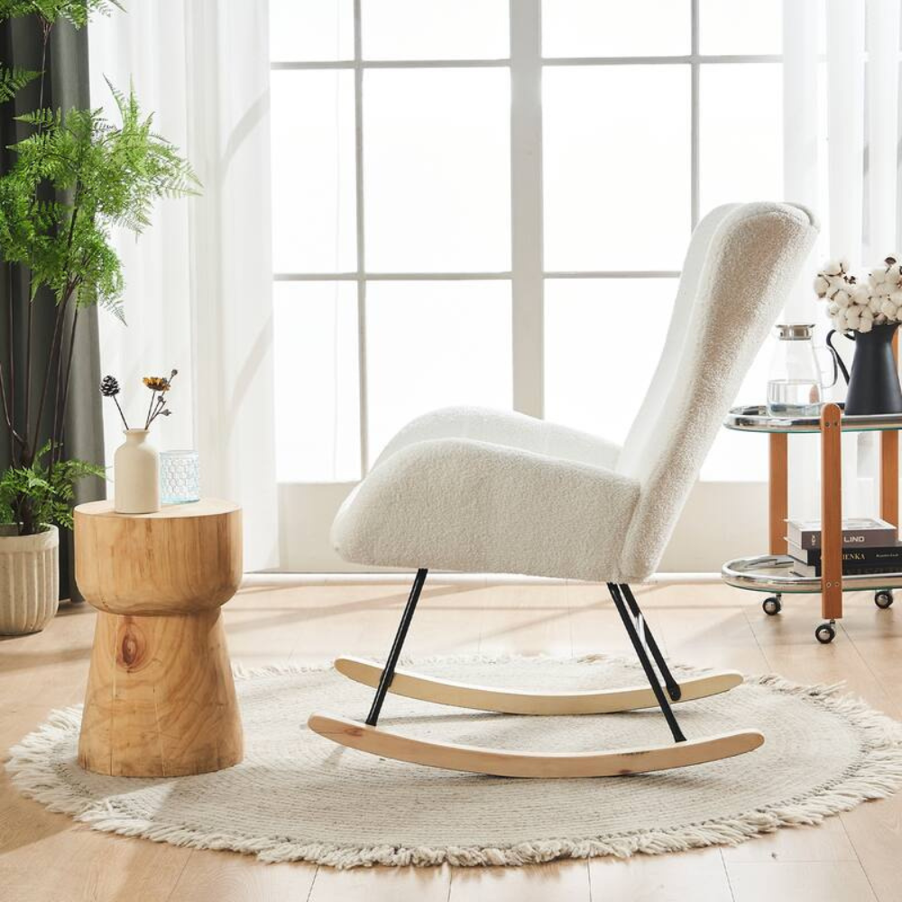 White Teddy Rocking Chair_1