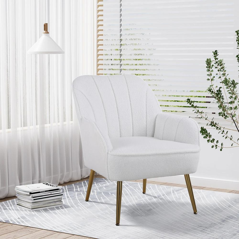 Gold-Legged Ivory Accent Chair_3