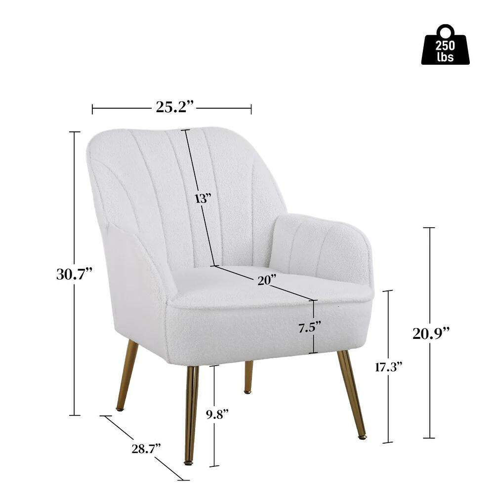 Gold-Legged Ivory Accent Chair_5