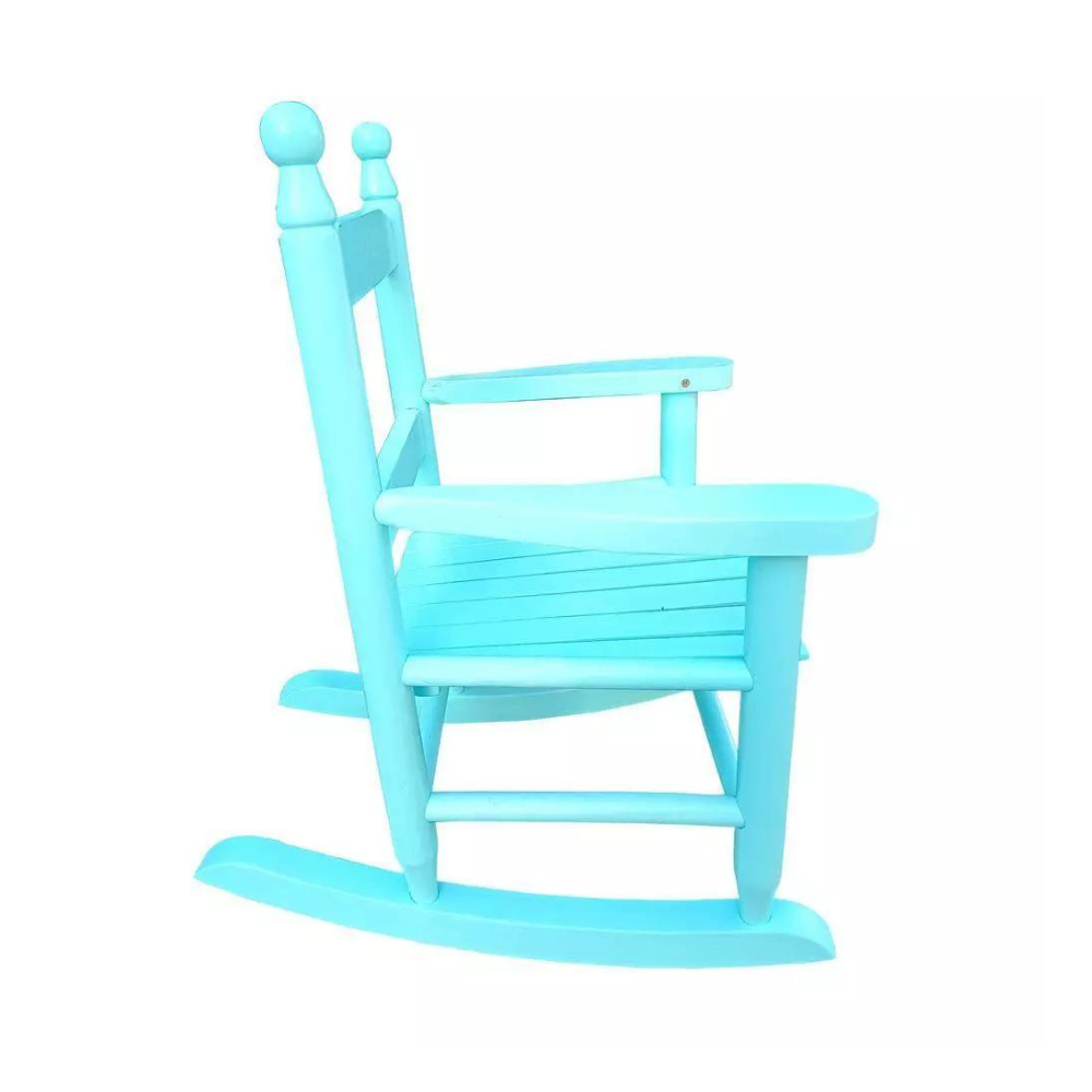 Rocking Light Blue Children's Chair_4