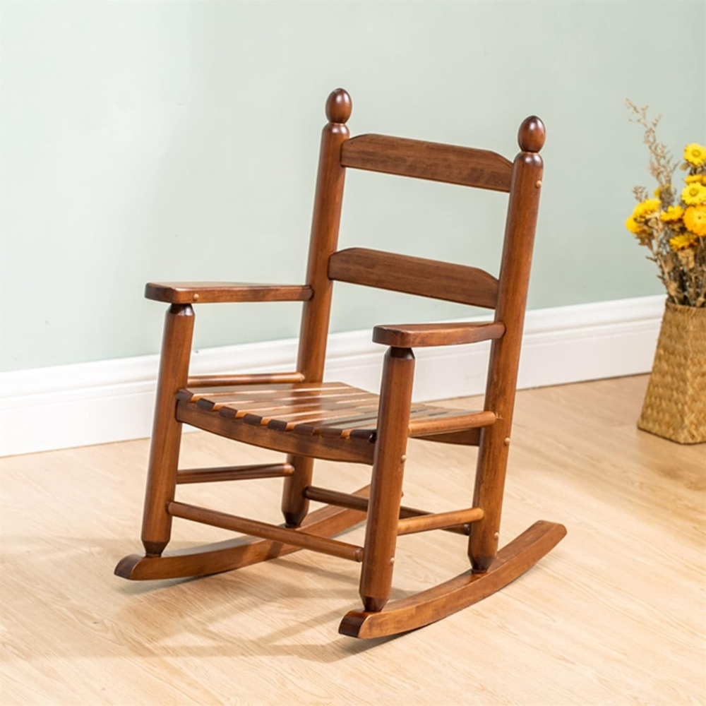 Kid's Rocking Oak Chair_0